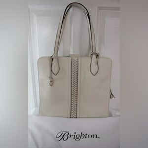 BRIGHTON FERRARA COLLECTION Stefana Large Tote White #H36352